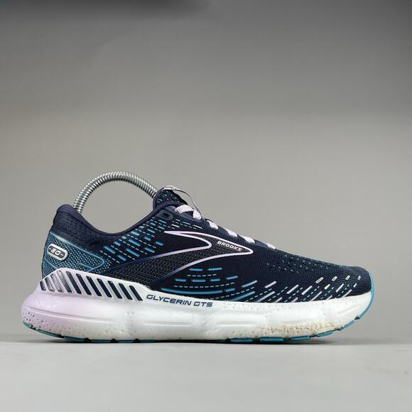 Brooks Glycerin 20 Women's Size 8.5 Blue Athletic Shoes Running Sneakers Casual - Picture 6 of 9